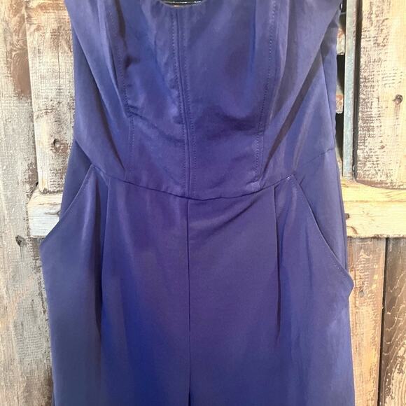 RACHEL ROY- Women’s strapless flare jump suit - Picture 3 of 6